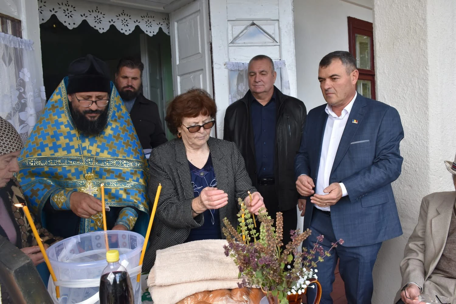 Sfeștania de binecuvântare la deschiderea muzeului